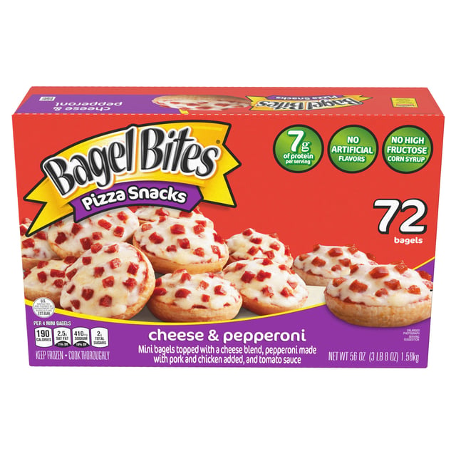Bagel Bites Cheese & Pepperoni 72 Count