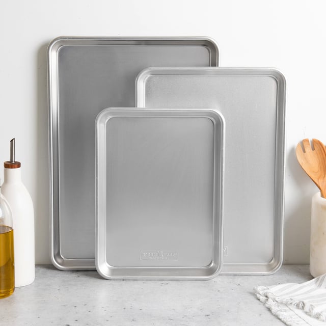 Nordic Ware Naturals 3-Piece Baking Sheet Set