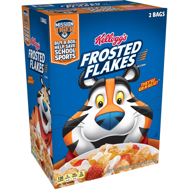 Kellogg's Frosted Flakes 2/30.95 Ounce Bags