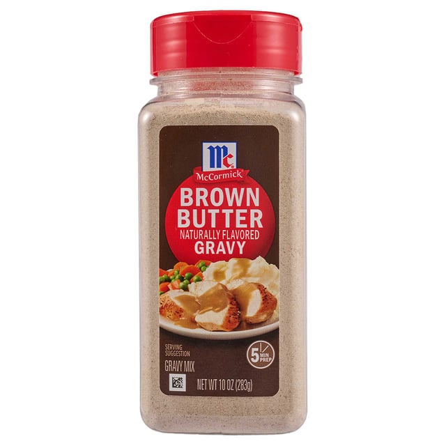 McCormick Brown Butter Naturally Flavored Gravy Mix 10 oz