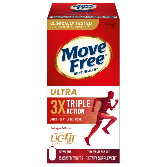 Schiff Move Free Ultra Triple Action 75 Tablets