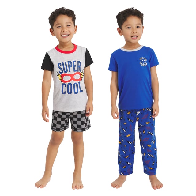 Lands' End Kids' 4-Piece Pajama Set