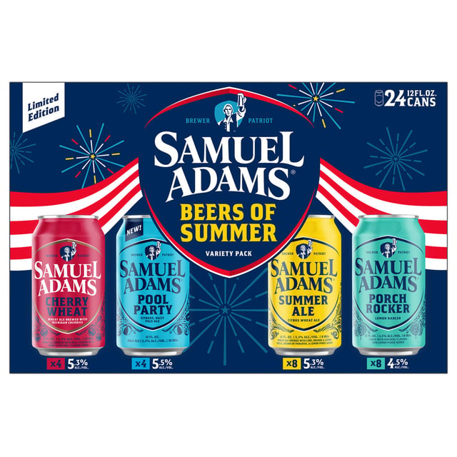 Samuel Adams Beers of Summer Variety Pack 24/12 oz Cans