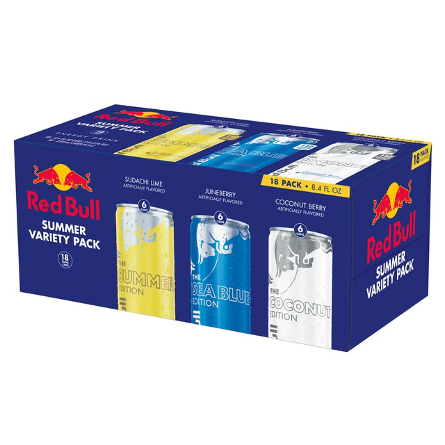 Red Bull Summer Edition Variety Pack, 18 CT / 8.4 oz