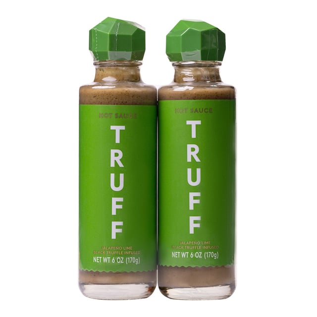TRUFF Jalapeño Lime Hot Sauce, 2-Pack 6 oz Bottles