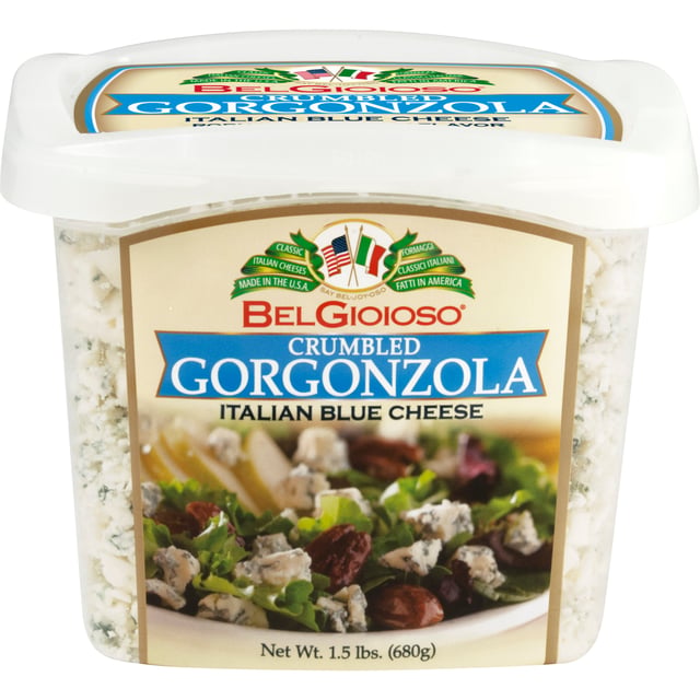 BelGioioso Crumbled Gorgonzola 1.5 LB