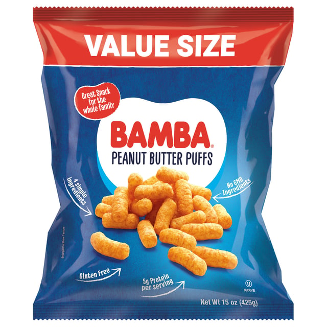 Bamba Peanut Butter Puffs 15 oz (0.94 lbs)