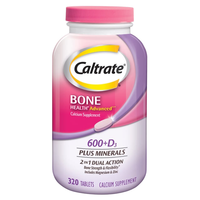 Caltrate 600mg + D3 Plus Minerals, 320 Count