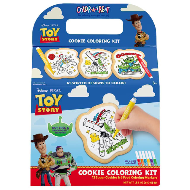 Toy Story Color-A-Treat Cookies 12 CT