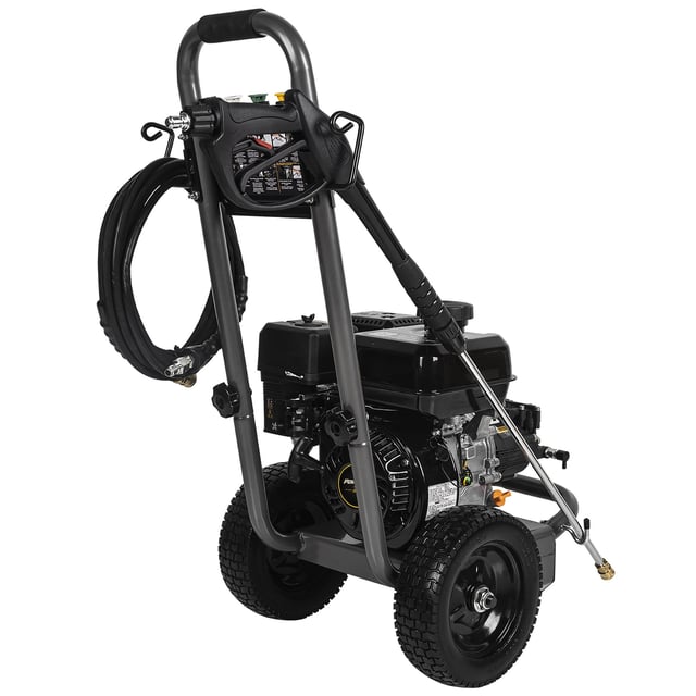 BE Power Equipment Gas Pressure Washer 3400 PSI 2.4 GPM 223CC