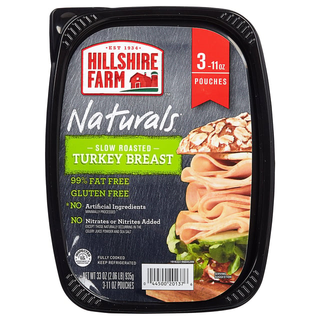 Hillshire Farm Naturals Turkey Breast 3/11 Ounce Packages