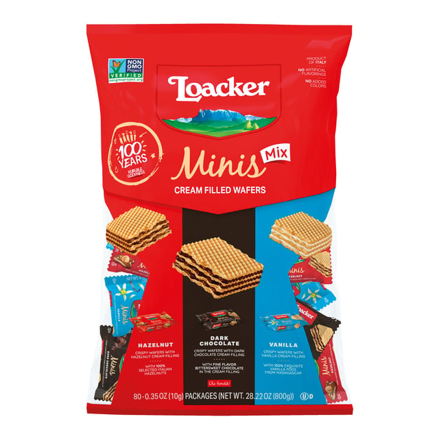 Loacker Mini Wafer Cookies 28.22 oz (1.76 lbs)