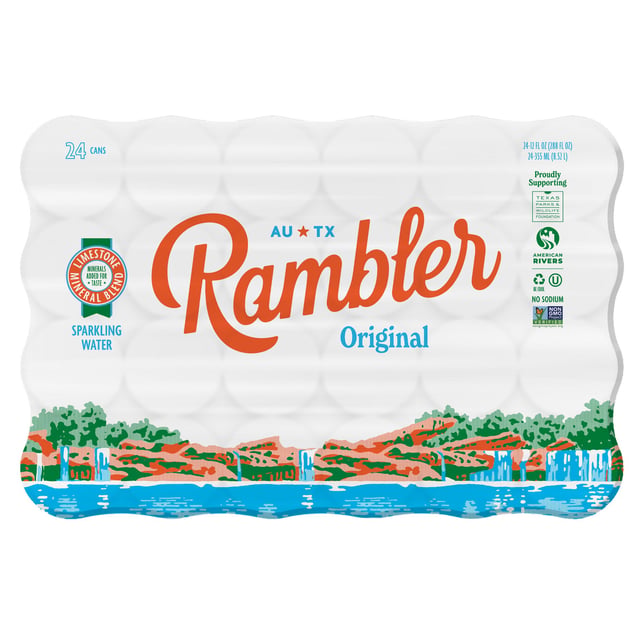 Rambler Sparkling Water Original Pack, 24 ct / 12 oz