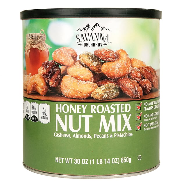 Savanna Orchards Honey Roasted Nut Mix, 1 Pound 14 Ounces