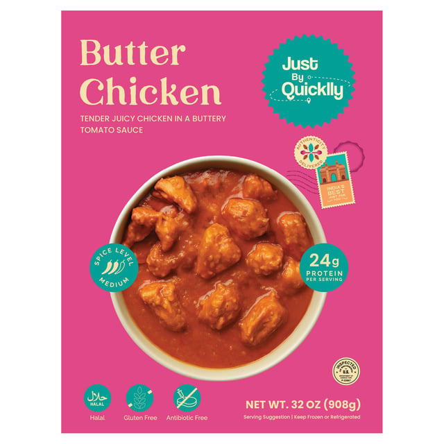 Just by Quicklly Butter Chicken 32 Ounce
