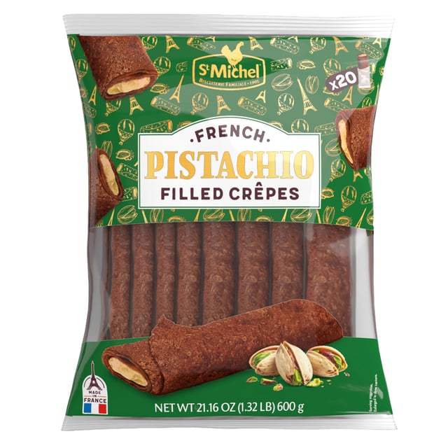St Michel Pistachio Filled Crêpe 1.32 lb