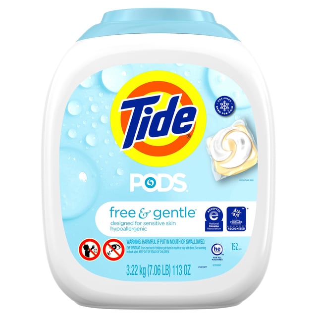 Tide PODS Free and Gentle 152 Count