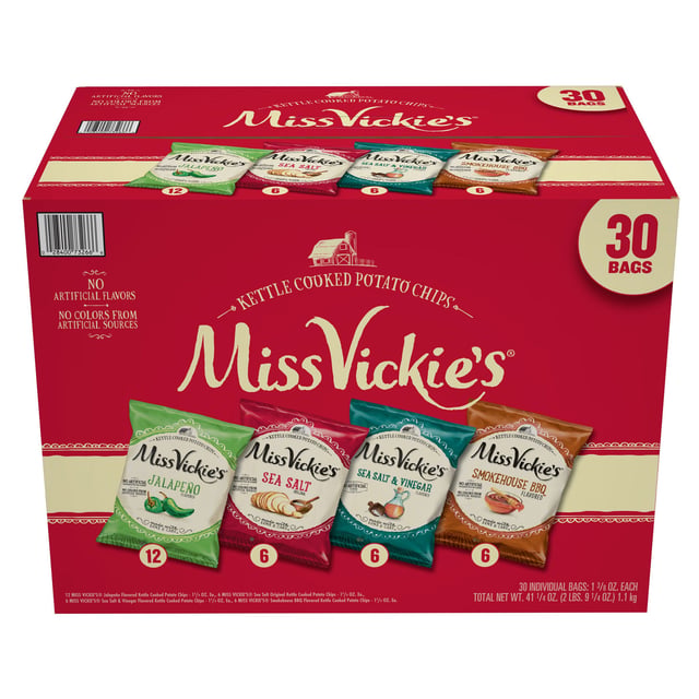 Miss Vickie's Variety Flavor Mix 30 Count Box