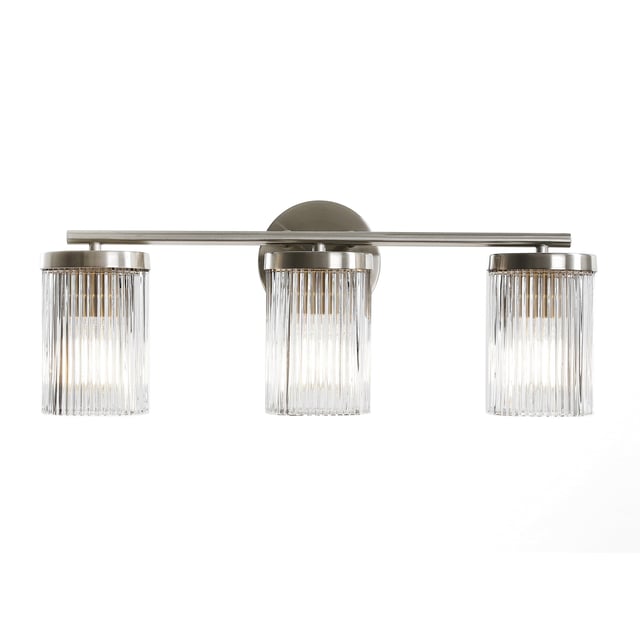 Ruee Appliances 3 Light Vanity Bar Brushed Nickel Finish
