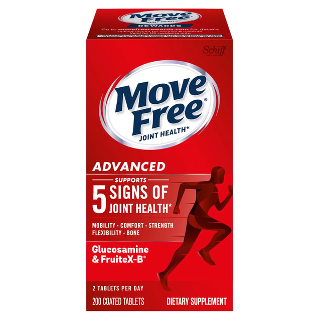 Schiff Move Free Advanced Joint Health Supplement, 200 Tablets