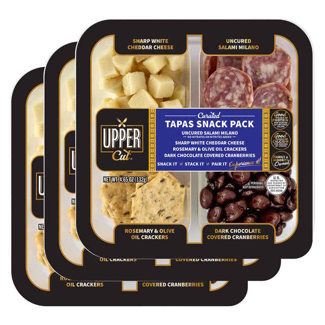 Upper Cut Tapas Snack Pack, 3 x 4.65 oz