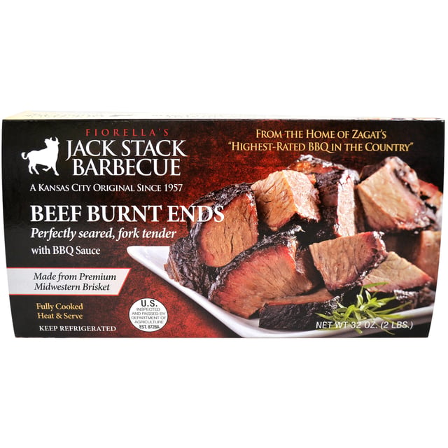 Jack Stack Barbecue Beef Burnt Ends, 2/16 Ounce Packages