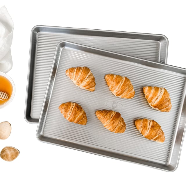 USA Pan Half Sheet Baking Pan, 2-Pack