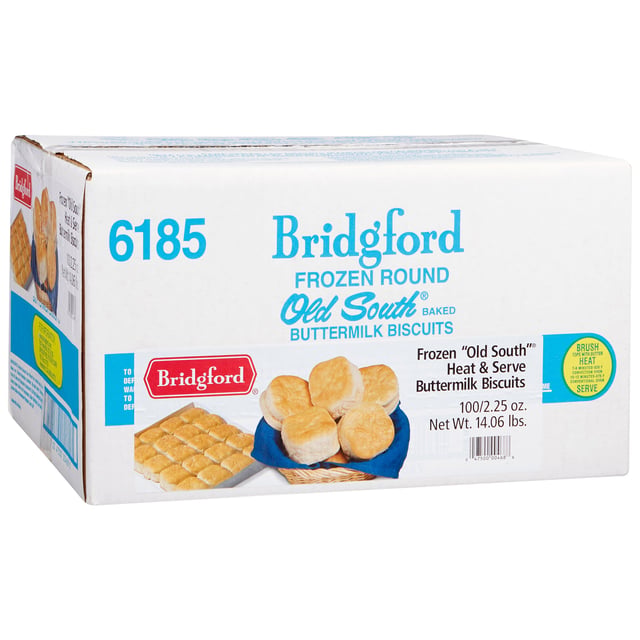 Bridgford Buttermilk Biscuits 100/2.25 oz