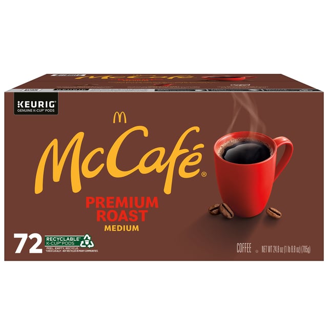 McCafé Premium Roast K-Cup Pods 72-Count