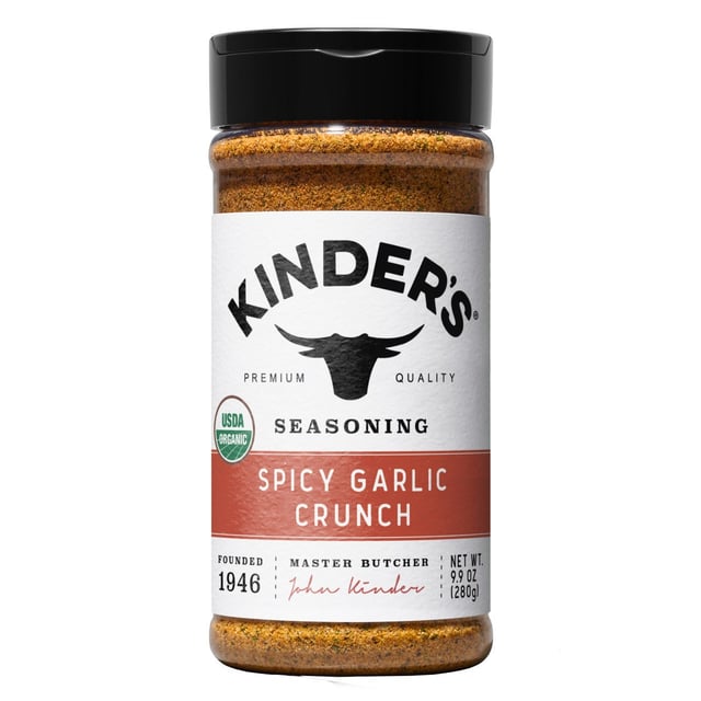 Kinder's Organic Spicy Garlic Crunch 9.9 oz