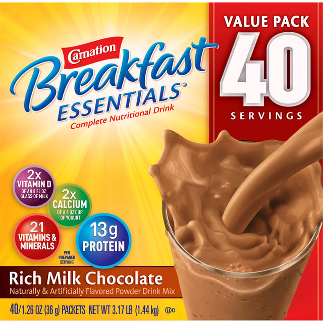 Carnation Breakfast Essentials 40 Count Box