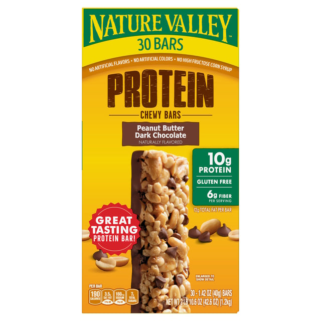 Nature Valley Protein Chewy Bars 30 Count Box