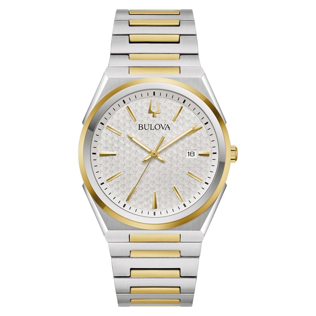 Bulova Classic Two-Tone Stainless Steel Quartz Men's Watch