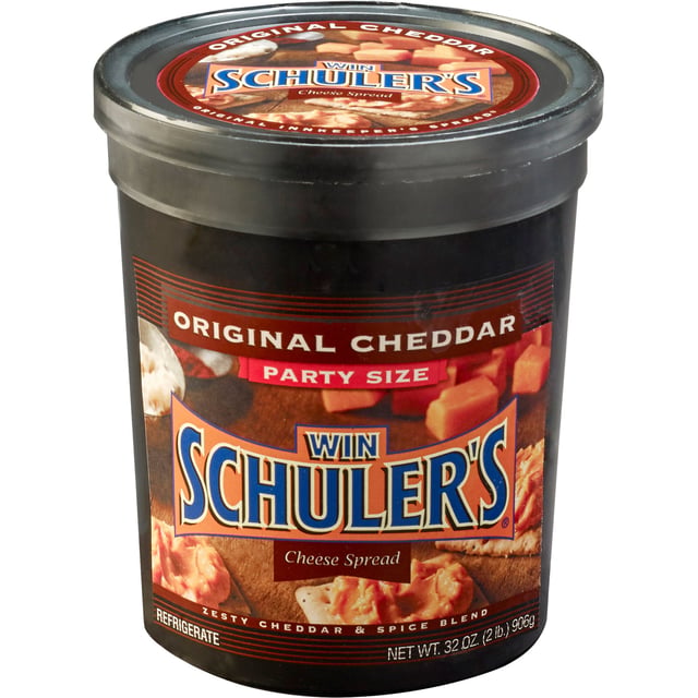 Win Schuler's Cheddar Cheese Spread 32 Ounce Container