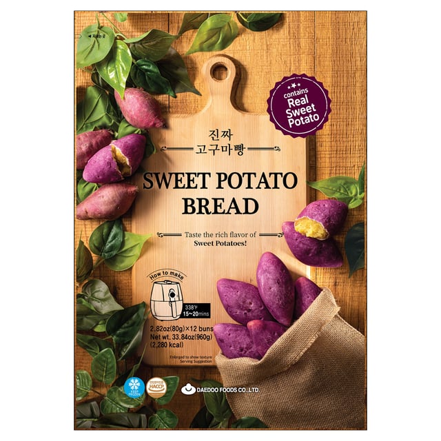 Daedoo Foods Sweet Potato Bread 33.8 oz