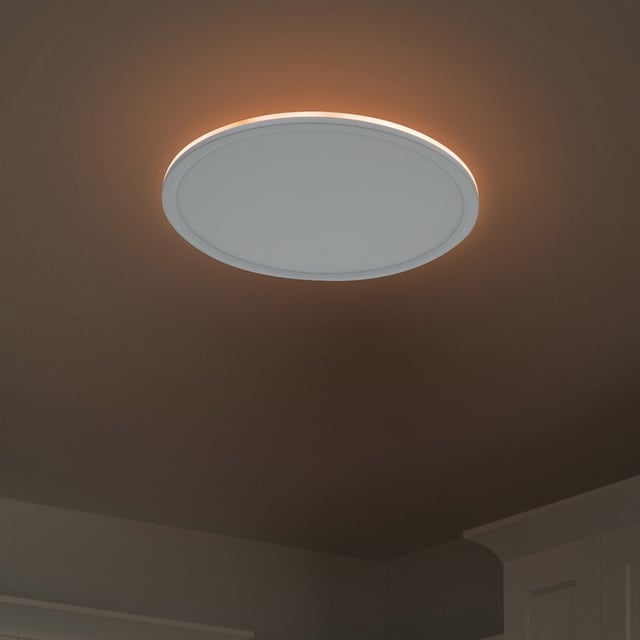 Feit Electric 15" Flush Mount Ceiling Fixture with EdgeLit Night Light