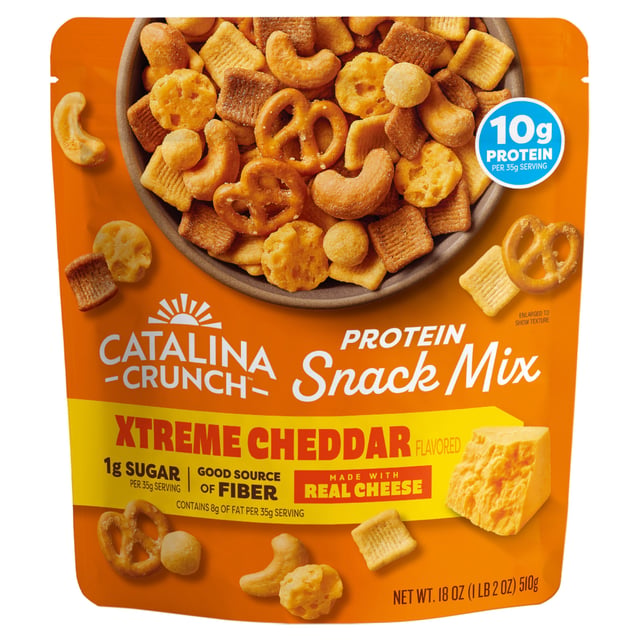 Catalina Crunch Xtreme Cheddar Snack Mix 18 oz