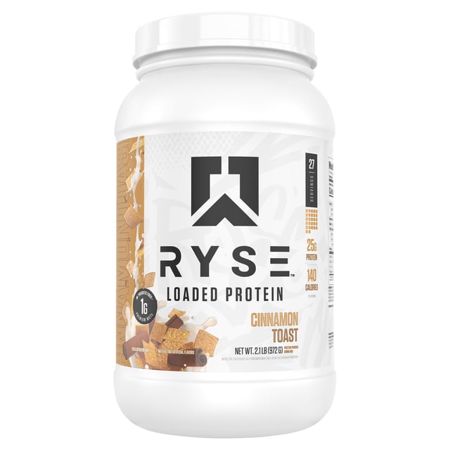 RYSE Loaded Protein Powder Cinnamon Toast 2.1 lb