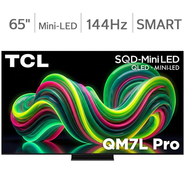 TCL 65QM7L Pro 65" Class (64.5" Diag) 4K UHD SQD-Mini LED TV