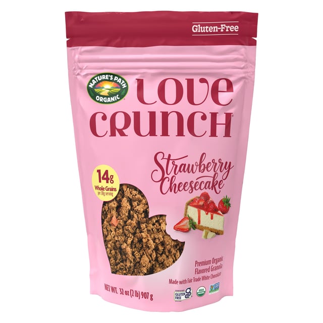 Love Crunch Strawberry Cheesecake Flavored Granola, 32 oz
