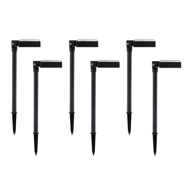 Tommy Bahama Solar LED Down Lights with Adjustable Head, 40 Lumens, 6-Pack