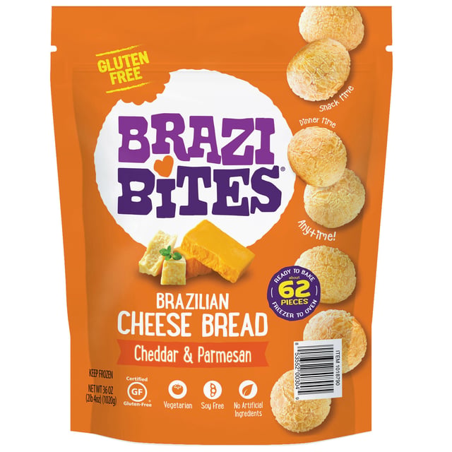 Brazi Bites Cheddar & Parmesan 2.25 Pound Bag