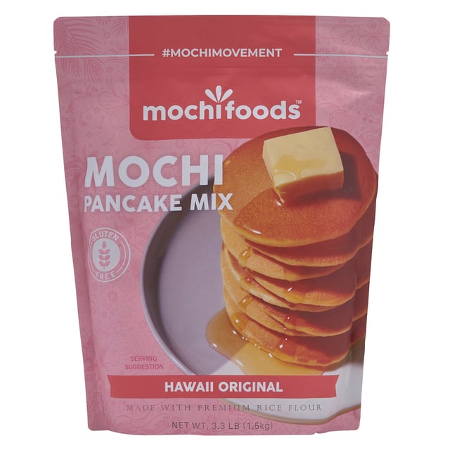 Mochi Foods Mochi Pancake Mix 52.8 Ounce Bag
