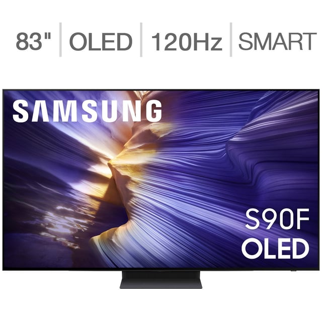 Samsung 83" Class S90F OLED Series 4K Vision AI Smart TV