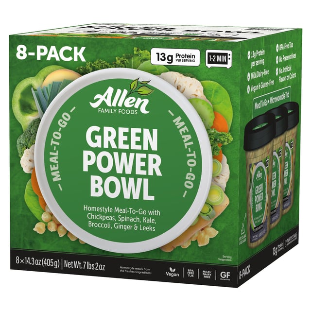 Allen Family Foods Green Power Bowl 8 × 14.3 oz