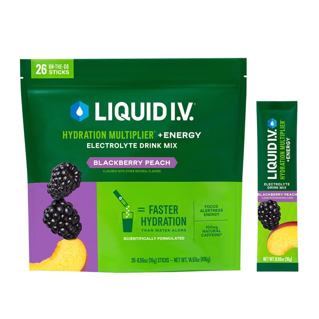 Liquid I.V. Hydration Multiplier + Energy, 26 Count
