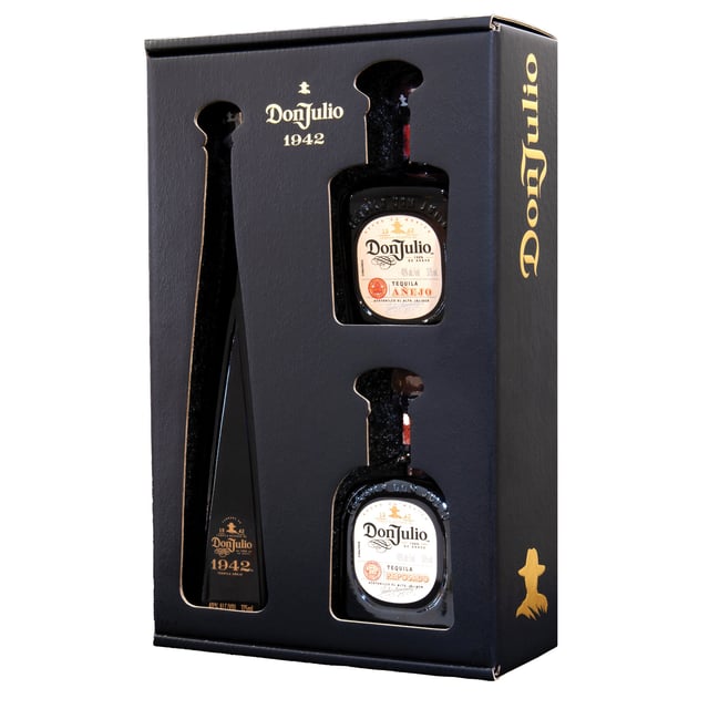 Don Julio Tequila 1942, Reposado, Añejo Mexico 3/375ml