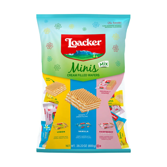 Loacker Spring Mix Mini Wafer Cookie 28.2 oz