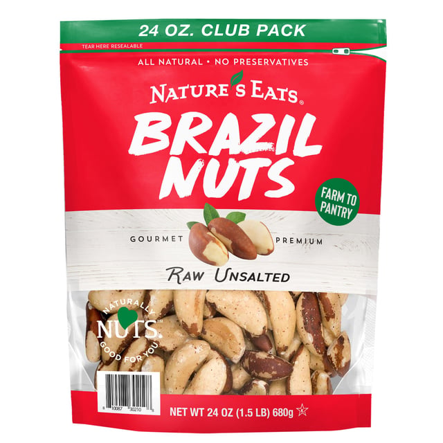 Nature's Eats Brazil Nuts 24 oz