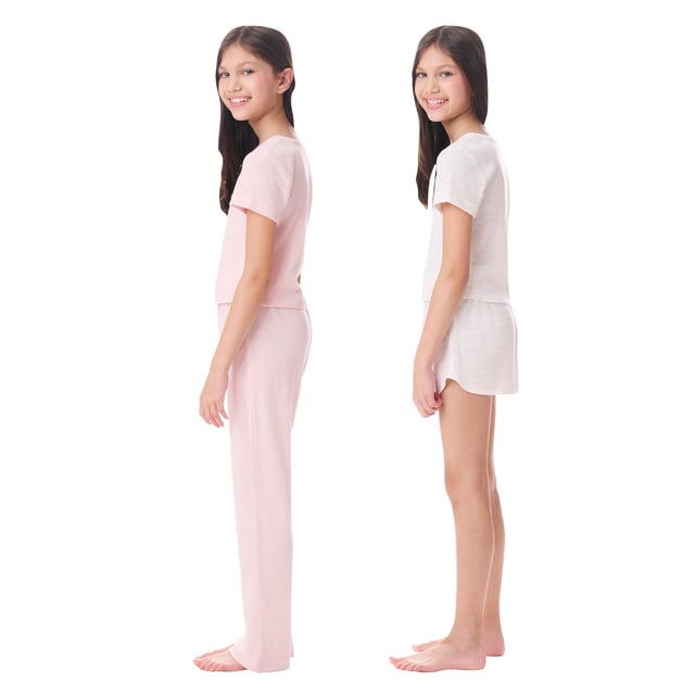 Splendid Youth 4-Piece Pointelle Pajama Set